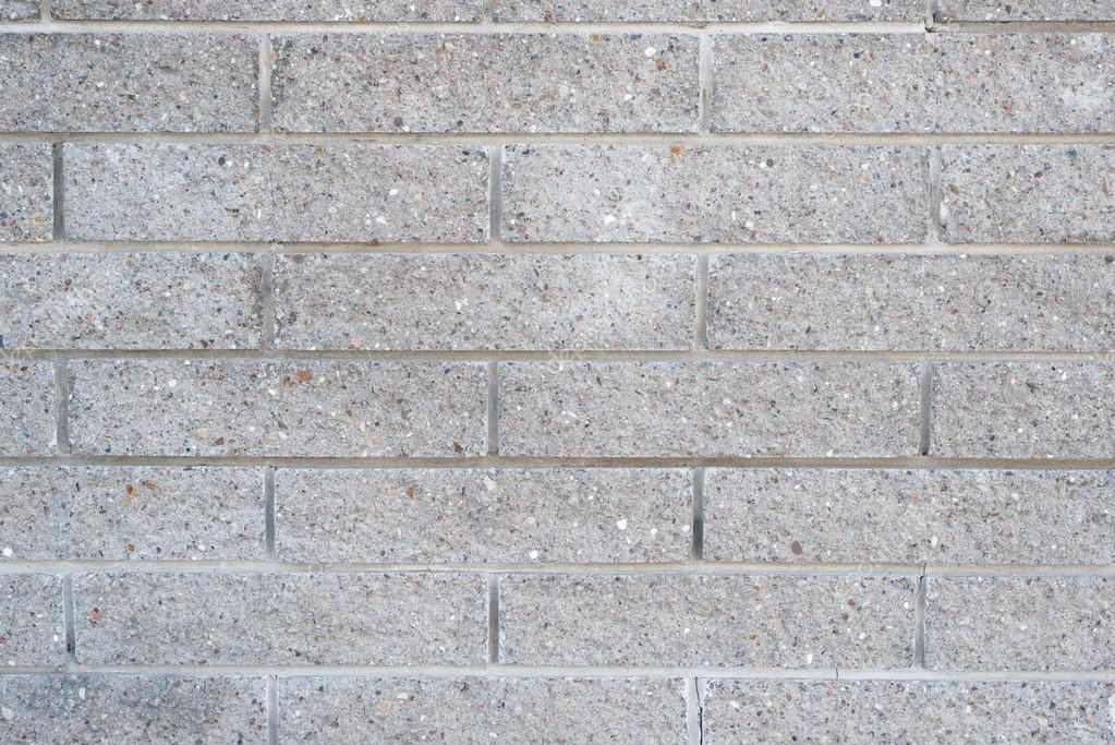 Imagem de parede aplicada com blocos de concreto