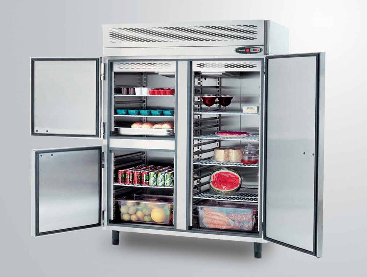 modelo de refrigerador para cozinha industrial