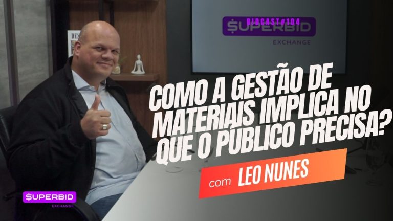 Conectando a gestão de materiais às necessidades do público. Com Leo Nunes #BIDCAST104